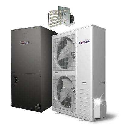 Pioneer | 56,000 BTU 17.5 SEER Ducted Central Split Air Conditioner Heat Pump System